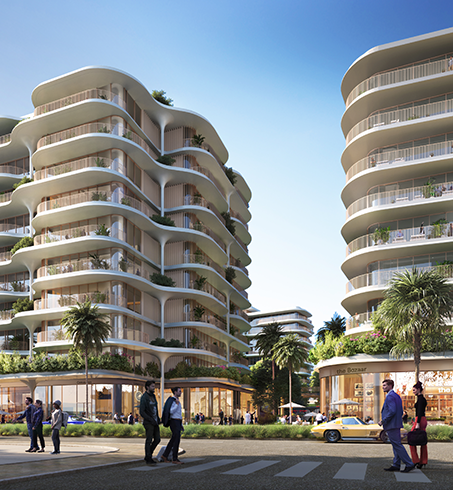 Mamsha Gardens Modern Building