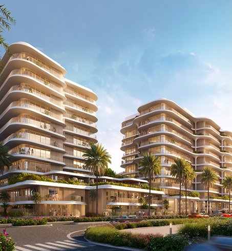 Mamsha Gardens Building Facade